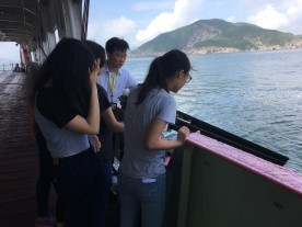 海上撒灰初體驗。